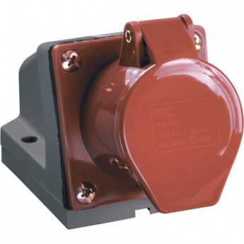 Розетка стационарная IEK ССИ-125 3Р+РЕ+N 32А 380-415В IP44 - PSR12-032-5 Розетка стационарная IEK ССИ-125 3Р+РЕ+N 32А 380-415В IP44 - PSR12-032-5