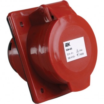 Розетка стационарная скрытая IEK ССИ-425 3Р+Е+N 32А 380-415В IP44 - PSR42-032-5 Розетка стационарная скрытая IEK ССИ-425 3Р+Е+N 32А 380-415В IP44 - PSR42-032-5